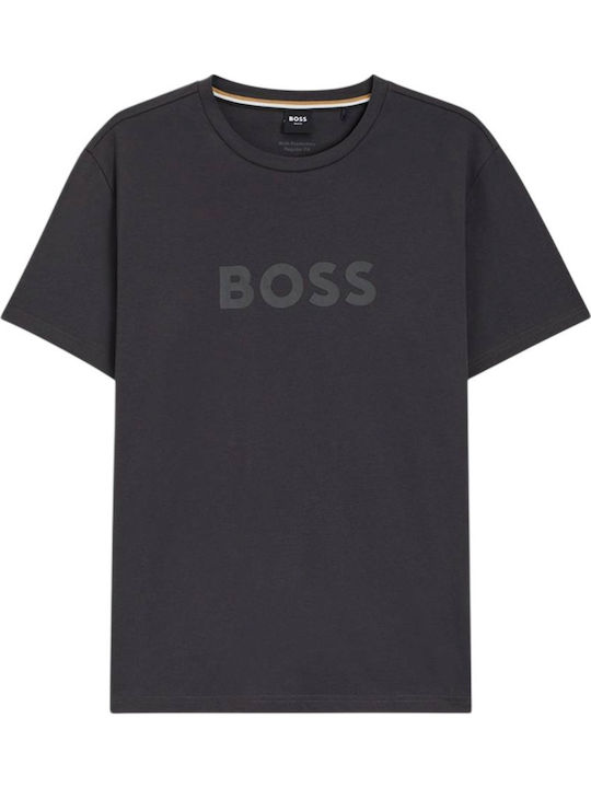 Boss Αθλητικό T-shirt Ανθρακί