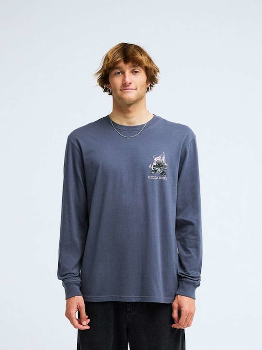 Herrenblusen Kurzarm T-Shirt Ombre Blau