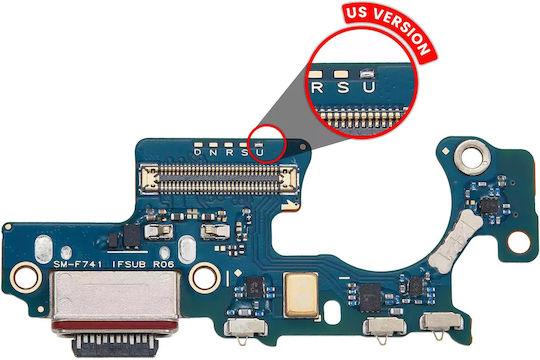 Ladestellenplatine Samsung Galaxy Z Flip 6 F741u US-Version Premium