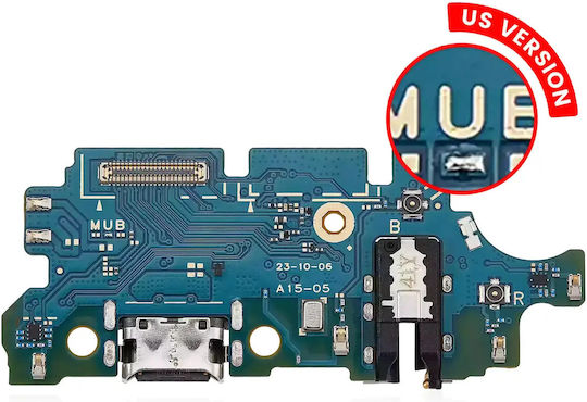 Charging Port Board Headphone Jack Samsung Galaxy A15 A155 2023 A15 5g A156 2023 Us Version Premium