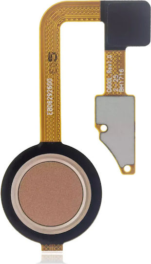 Fingerprint Home Button Sensor & Power Sensor Flex Cable Lg G6 Terra Gold