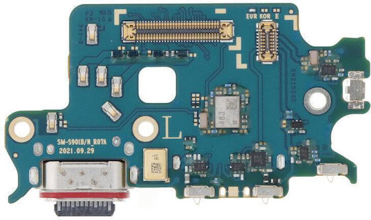 Charging Port Board Sim Card Reader Samsung Galaxy S22 5g S901b Original Service Pack