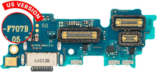 Платка за зареждане Микрофон Samsung Galaxy Z Flip 5G F707U US Версия Премиум