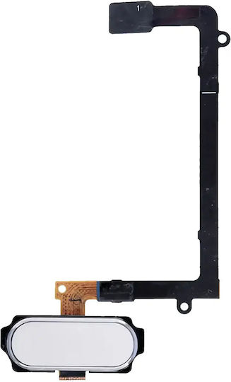 Home Button Flex Cable Samsung Galaxy S6 Edge White