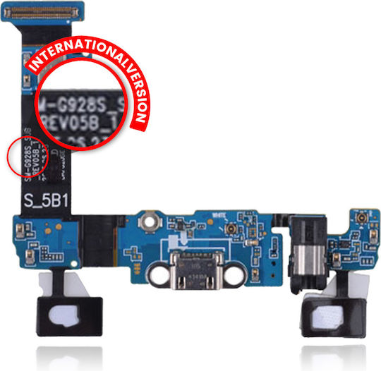 Charging Port Flex Cable Samsung Galaxy S6 Edge Plus G928s K L International Version