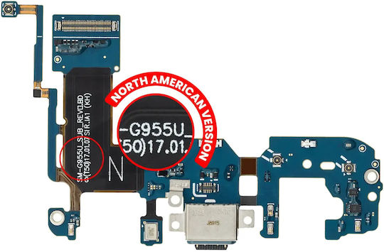 Charging Port Flex Cable Samsung Galaxy S8 Plus G955u Us Version