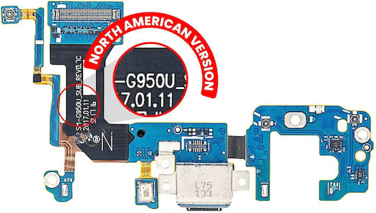 Charging Port Flex Cable Samsung Galaxy S8 G950u Us Version