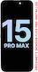Oled Assembly Proximity Sensor Flex Pre-installed Iphone 15 Pro Max Service Pack
