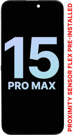 Oled Assembly Proximity Sensor Flex Pre-installed Iphone 15 Pro Max Service Pack