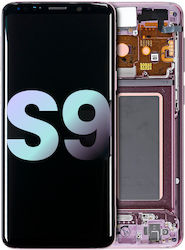 Oled Assembly Frame Samsung Galaxy S9 Service Pack Lilac Purple
