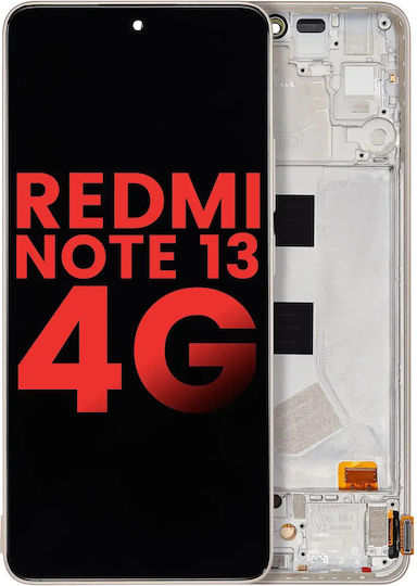 OLED модул с рамка Xiaomi Redmi Note 13 4G aftermarket Plus Ocean Sunset