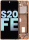 Oled Assembly Frame Samsung Galaxy S20 Fe 4g 5g Service Pack Cloud Orange