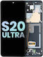 Oled Assembly Frame Samsung Galaxy S20 Ultra 5g Service Pack Cosmic Black