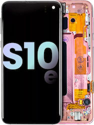 Oled Assembly Frame Samsung Galaxy S10e Service Pack Roz Flamingo