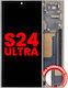 OLED Ersatzbildschirmrahmen Samsung Galaxy S24 Ultra Us & Internationale Version Aftermarket Plus Titan-Grau