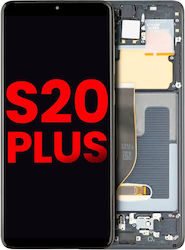 Oled Assembly Frame Samsung Galaxy S20 Plus 5g Aftermarket Plus Cosmic Black
