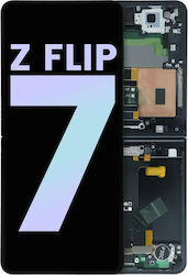 Inner Oled Assembly Frame Samsung Galaxy Z Flip 7 5g Us & International Service Pack Jet Black