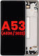 Oled Assembly Frame Samsung Galaxy A53 5g A536 2022 6.36" Aftermarket Plus Black