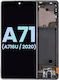 OLED Montage Rahmen Samsung Galaxy A71 5G A716U 2020 Service Pack Prism Cube Schwarz