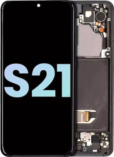 Oled Assembly Frame Samsung Galaxy S21 5g Service Pack Phantom Gray