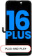 Lcd Assembly Iphone 16 Plus Aftermarket Aq7 3.0