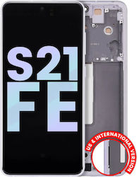 Oled Assembly Frame Samsung Galaxy S21 Fe 5g Us & International Version Service Pack Lavender