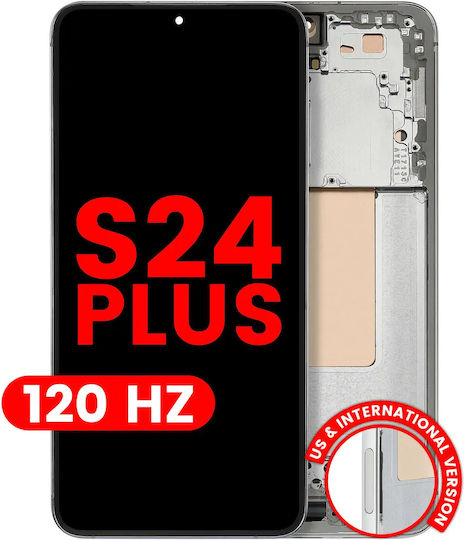 Oled Assembly Frame Samsung Galaxy S24 Plus 5g Us & International Version Aftermarket Plus 120hz Jade Green