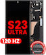 Oled Assembly Frame Samsung Galaxy S23 Ultra Us & International Aftermarket Plus 120hz Graphite