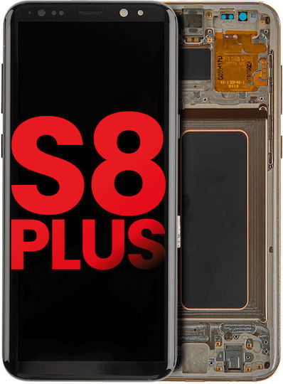 Oled Assembly Frame Samsung Galaxy S8 Plus Aftermarket Plus Maple Gold