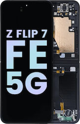 Ansamblu OLED intern cu ramă Samsung Galaxy Z Flip 7 FE 5G Service Pack Negru Ansamblu OLED intern cu ramă Samsung Galaxy Z Flip 7 FE 5G Service Pack Negru