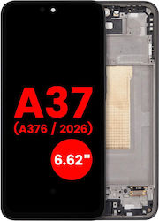 Oled Assembly Frame Samsung Galaxy A37 5g A376 2026 6.62" Aftermarket Plus Charkoal Oled Assembly Frame Samsung Galaxy A37 5g A376 2026 6.62" Aftermarket Plus Charkoal