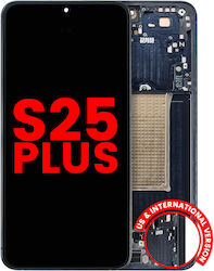 Oled Assembly Frame Samsung Galaxy S25 Plus 5g Us & International Version Aftermarket Plus Blue Black