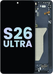 OLED Montage Rahmen Samsung Galaxy S26 Ultra 5G Service Pack Titan Schwarz OLED Montage Rahmen Samsung Galaxy S26 Ultra 5G Service Pack Titan Schwarz