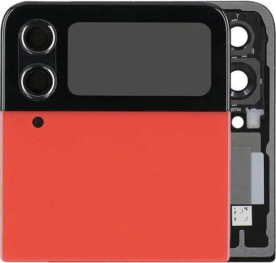 Outer Oled Assembly Samsung Galaxy Z Flip 4 5g Service Pack Red
