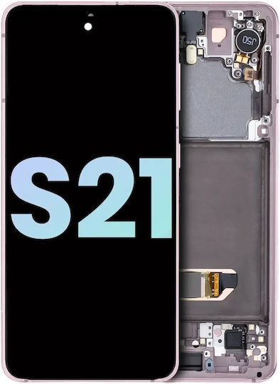 Oled Asamblare cu ramă Samsung Galaxy S21 5g Service Pack Violet Fantomă