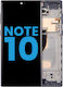 Lcd Assembly Frame Without Fingerprint Sensor Samsung Galaxy Note 10 Us & International Aftermarket Incell Aura Black