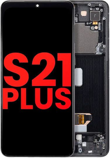 Oled Assembly Frame Samsung Galaxy S21 Plus 5g Aftermarket Plus Phantom Black