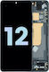Oled Assembly Frame Xiaomi 12 Genuine Oem Tarnish Black