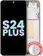 Oled Assembly Frame Samsung Galaxy S24 Plus 5g Us & International Version Service Pack Marble Grey
