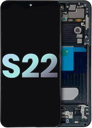 Oled Assembly Frame Samsung Galaxy S22 5g Service Pack Graphite