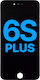 Lcd Assembly Steel Plate Iphone 6s Plus Aftermarket Aq7 Black