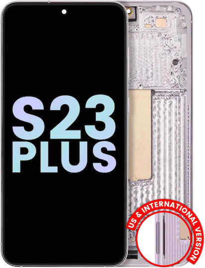 Oled Assembly Frame Samsung Galaxy S23 Plus 5g Us & International Service Pack Lavender