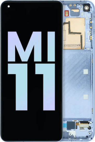 Oled Assembly Frame Xiaomi Mi 11 Genuine Purple