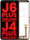 Lcd Assembly Fără Ramă Samsung Galaxy J6 Plus J610 2018 J4 Plus J415 2018 Aftermarket Plus Negru
