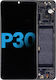 Lcd Assembly Frame Huawei P30 Aftermarket Incell Black