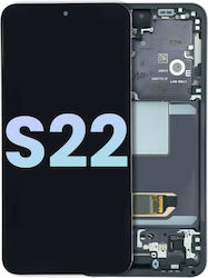 Oled Assembly Frame Samsung Galaxy S22 5g Service Pack Phantom Black