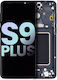 OLED модул с рамка Samsung Galaxy S9 Plus Service Pack полунощно черен