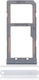 Dual Sim Card Tray Samsung Galaxy S7 Edge Silver
