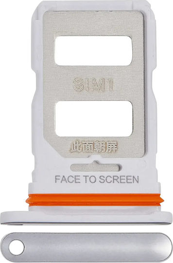 Тава За SIM Карта Xiaomi 13 Lite Бяла