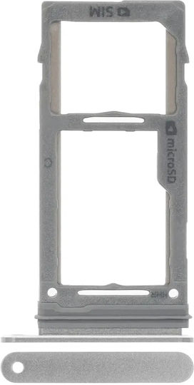Single Sim Card Tray Samsung Galaxy Note 9 Cloud Silver